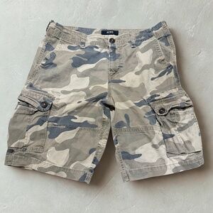 AERO mens camo shorts size 32